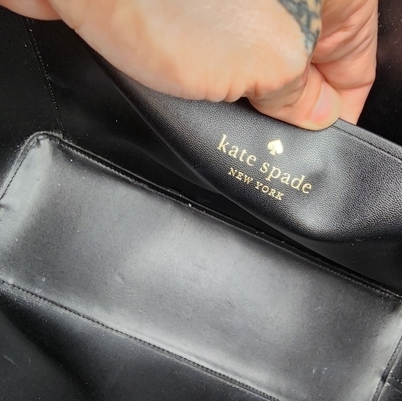 Kate Spade leopard print tote with black interior and gold‎ hardware - Picture 12 of 15